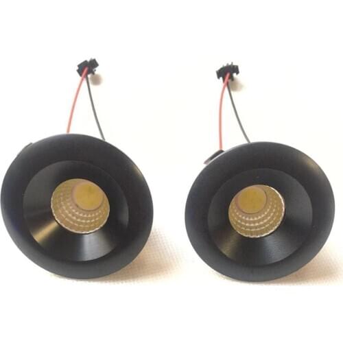 5pcs/lot 3 W LED Mini Einbauleuchte Round verstellbarer Spot Deckenlampe 230V LED-Schrankleuchte