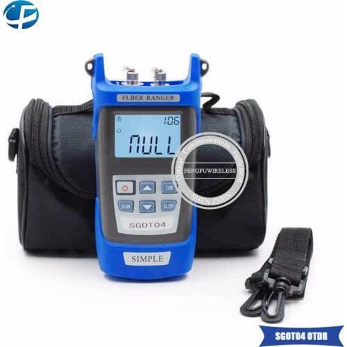 Original new with VFL FC/SC Connector OTDR SGOT04 Optical Fiber Find Fault Tester 60KM 1310/1550nm Fault Locator