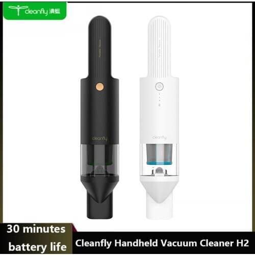 Cleanfly Handheld Vacuum Cleaner H2 for Car Home Portable Wireless Dust Catcher 16800PA Strong Cyclone Suction