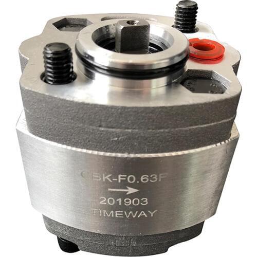 Gear pump CBK-F0.8F CBK-F0.5 CBK-F1.2 CBK-F1.6 CBK-F0.63 high pressure oil pump anticlockwise Car tail hydraulic power unit