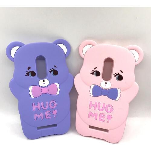 Silicone Case For Xiaomi Redmi Note 4 4X 5 6 Pro 6A MiA2 Mi A2 Lite Case Cartoon 3D Cute Bear Soft Phone Cover New Fashion