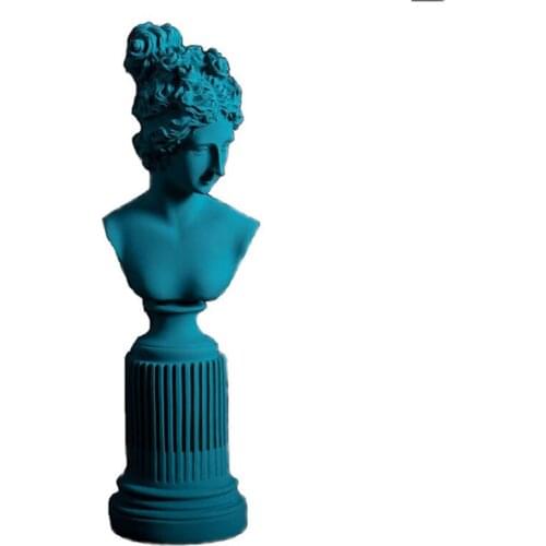 Resin Freya Goddess Statuette Warm Home Decoration Accessories Ornament Modern Event Party Supplies Birthday Gifts