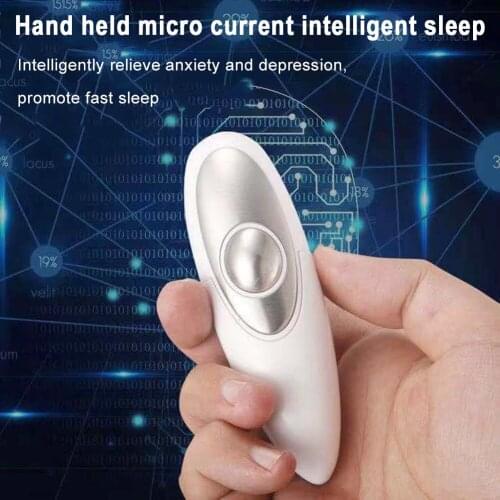Sleep Aid Device Hand-held Microcurrent Anxiety Depression Relieve Insomnia Relaxation Massager Fast Sleep Instrument