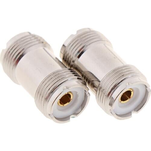 SO-239 UHF High Quality Copper Female To Female RF Coax Cable Adapter Connector For PL-259