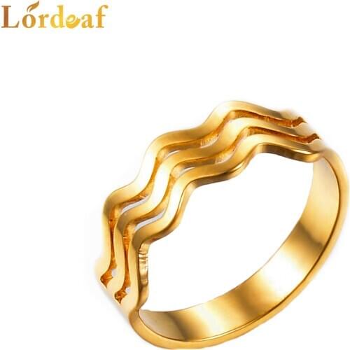 Womens Ring Fashion New Style Stainless Steel Jewelry