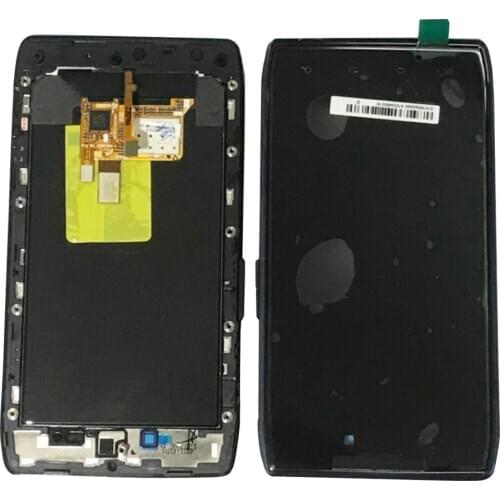 100% original For Motorola Droid Razr XT912 XT910 LCD Screen with Touch Digitizer Frame Assembly by Free shipping