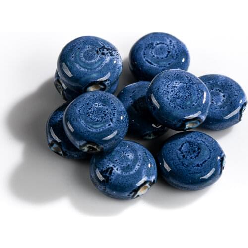 20# Hearthstone Abstract Image Retro Element Art Ceramic Shaped Bead Jewelry Accessories #8A4167