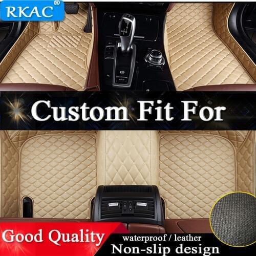 RKAC good quality Special Custom fit car floor mats for Audi TT MK2 MK3 3D heavy duty car-styling rugs carpet floor liners