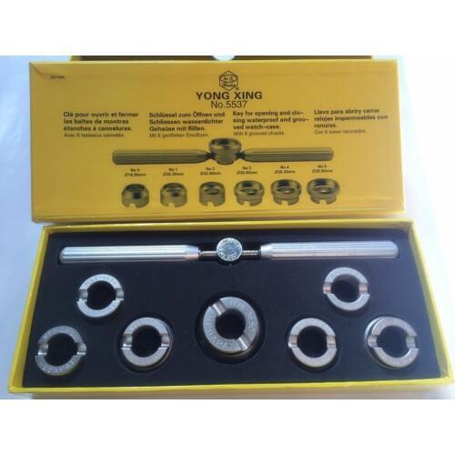 Milled Watch Case Wrench Opening Tool for RLX Max 36.5mm Key for Opening and Closing Waterproof and Grooved Watch Case