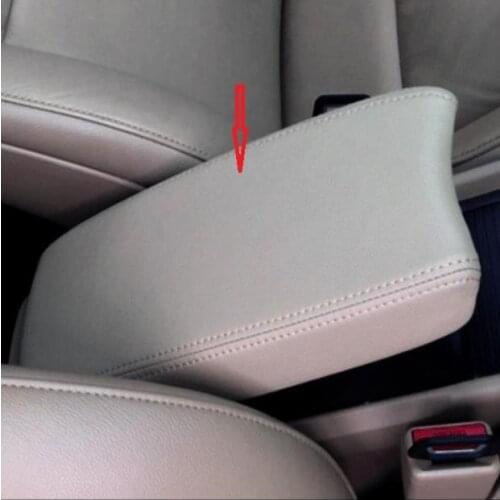 For Honda Civic 8 generation 2004 2005 2006 2007 2008 2009 2010 Microfibre Leather Center Armrest box Cover car interior