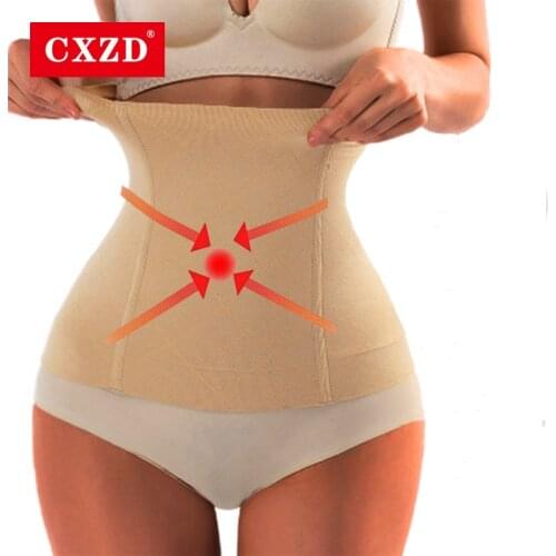 CXZD Waist Trainer Corset Weight Loss Tummy Body Shaper Seamless Hip Women Shapewear Modeling Girdle Slimming Belt