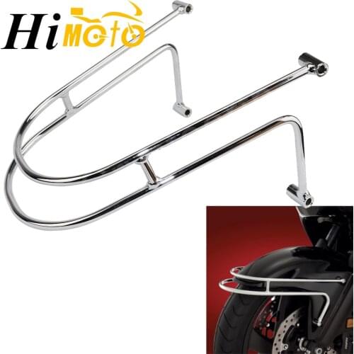 Chrome Motorcycle Front Fender Rail Guard Bumper Frame Protection For Honda GoldWing GL1800 F6B 2001-2017 2016 2015 2014 2013