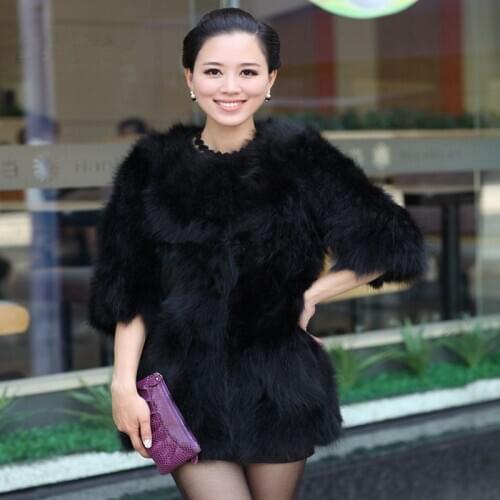 Hot Winter Thick Outwear Coats Genuine Raccoon Fur Womens Jacket OEM/Retail/Wholesale Free Shipping CTF061