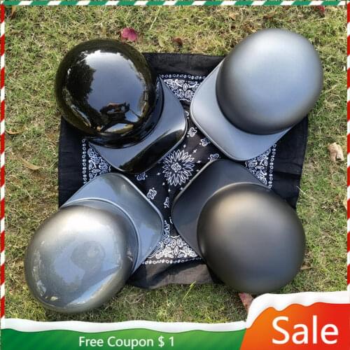 2021 New Open Face Half Motorcycle Helmet Retro Motorbike Helm Moto Bike Riding Motocross Helmets With For Men Women