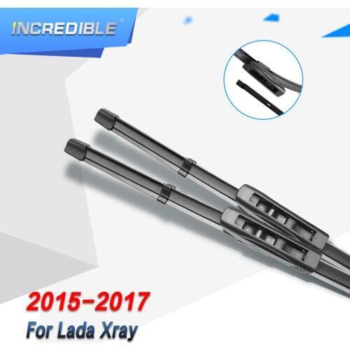 INCREDIBLE Wiper Blades for Lada Xray Fit Bayonet Arms 2015 2016 2017 2018