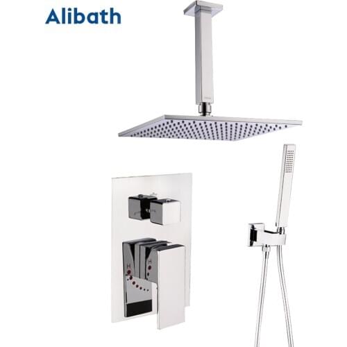 Shower Faucets bathroom faucet mixer bathtub taps rainfall shower set wall mounted shower system torneira do chuveiro