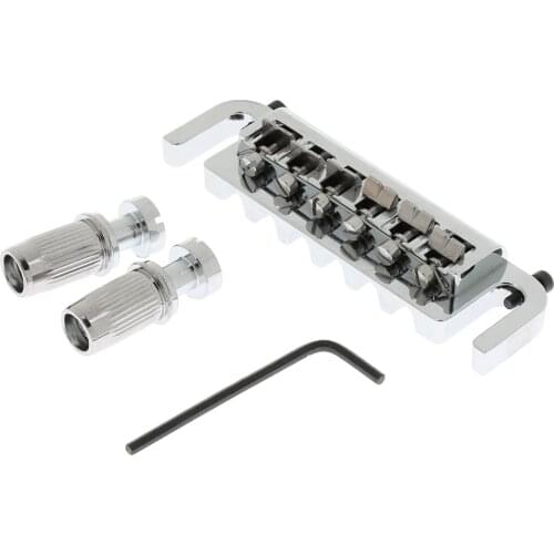 Alloy Guitar Tail Piece Bridge Kit For Style Electric Guitar