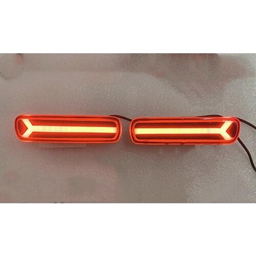 RQXR led rear bumper light rear fog lamp for Toyota land cruiser LC100 4500 4700 LX470 1998-2007