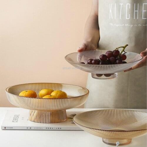 Large size Nut Plate Snacks Fruit Plate Kitchen Tool Table Decoration Storage Plate fruit bowl candy box Salad dessert platters