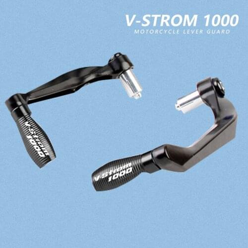 For SUZUKI V-Strom 1000 2004-2019 2018 Motorcycle 22mm 7/8" Universal CNC Handlebar Grips Guard Brake Clutch Levers Handguard