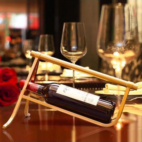 Wine cabinet wine rack decoration model room living room decoration home room creative personality European crafts