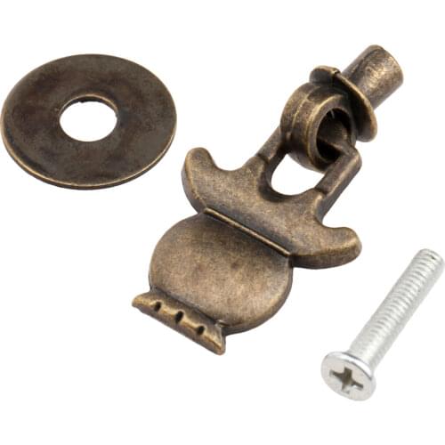 1 Pull Knobs Handles 38*23mm Antique Bronze Lantern Shape Zinc Alloy Vintage Door box Cupboard Drawer Cabinet Furniture Hardware