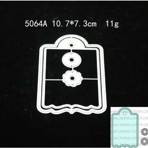 2021 label Metal Cutting Dies DIY Scrapbooking Paper Photo Album Crafts Knife Mould Cards Embossing Mold Stencils for Decor