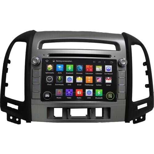 7" Android 9.0 Car Multimedia Player For HYUNDAI SANTA FE 2012 Radio 8 Core Video Audio Stereo Car DVD Player GPS Navigation