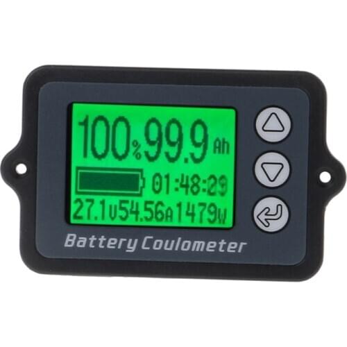 80V 350A TK15 Precision Battery Tester for LiFePO Coulomb Counter LCD Coulometer WXTC