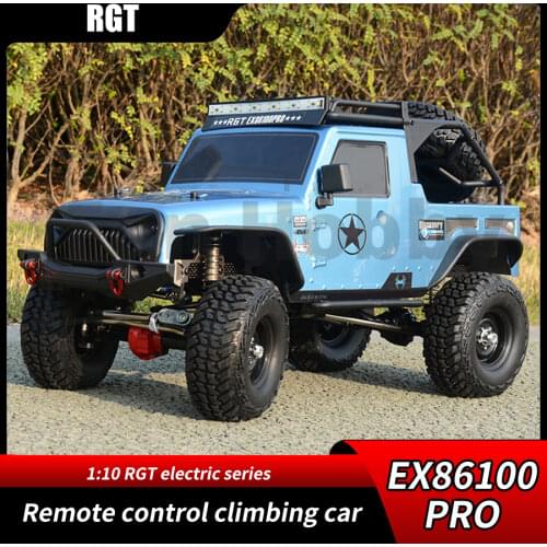 RGT EX86100PRO CRUSHER 1:10 1/10 RTR 4WD Electric All-Terrain Crawler Climbing Car 2.4G RC Model Buggy Off-Road Vehicle Toy Boy