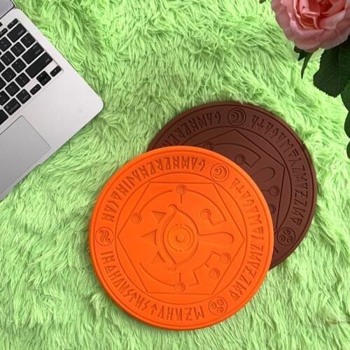 Hot Magic Array Wireless Charger 10W QI Fast Charging Pad Cartoon For Iphone 8 X XR XS MAX Samsung S7 S8 S9 Xiaomi Orange Coffee