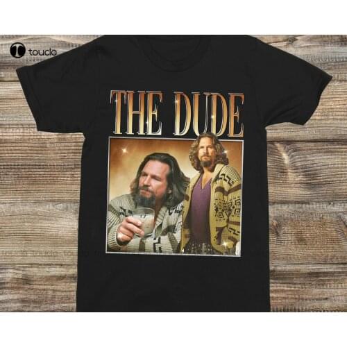The Big Lebowski Jeff Bridges The Dude 90S Vintage Shirt Oversized T Shirts For Women Men Cotton Tee Shirts S-5Xl Unisex