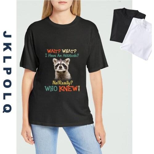 JKLPOLQ 100% Cotton Lover Tops Womens Tees Animal Print Funny Unisex T-Shirt