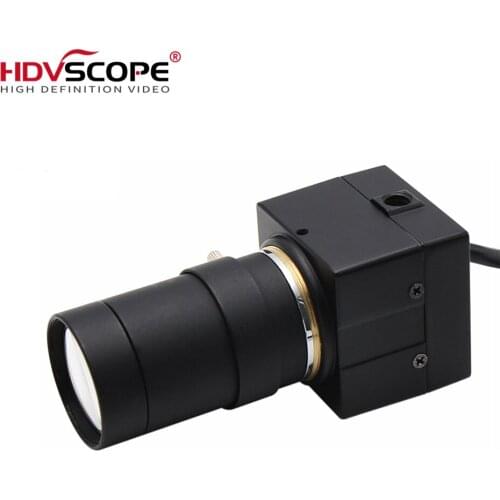 13MP Mini USB Camera 5-50mm Varifocal Lens C/CS 2.8/4/6/8/12mm/Autofocus Lens IMX214 UVC videoconferencing Positional Tracking