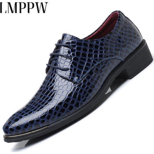 New Spring Fashion Oxford Business Men Shoes Leather High Quality Soft Casual Breathable Mens Flats Big Size Men Dress Shoes 2a