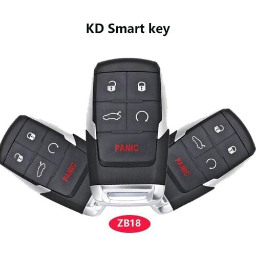 New arrival ZB18 Smart Key KEYDIY Multi-functional KD ZB Remote Smart Car Key for KD-X2 Machine can Change Blade