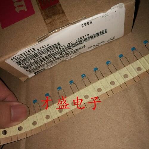 Original new 100% 0.1UF50V RPEF11H104Z2M1A01A 50V 104Z 0.1UF direct plug single crystal capacitor (Inductor)