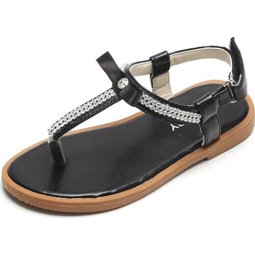 Girls Sandals Summer Fashion Baby Kids Shoes Non-slip Soft Flat Beach Sandals Children Dancing Shoes Chaussure Fille Toddler