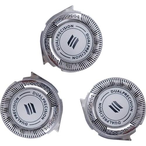 3xShaver Razor Head Replacement for Philips Norelco HQ8 PT860 HQ7160 HQ6090 PT710 AT750 HQ7310 DualPrecision HeadRazor Blade
