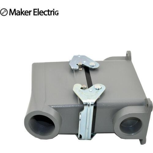 Heavy duty MK-HE-016-3 plastic screw industrial heavy duty 400 volt wire connector Harting heavy duty connector 16A 400/500V