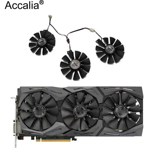 87MM FDC10U12S9-C FDC10H12S9-C For ASUS GTX 980 Ti R9 390X 390 GTX 1060 1070 1080 Ti RX 480 RX480 Graphics Card Cooling Fan
