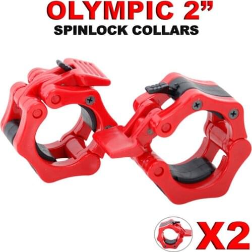 Weight Bar Clamps Barbell Attachmen Body Building Gadget 1 Pair Weightlifting Tool Dumbell Clips Dumbbell Lock Clamps