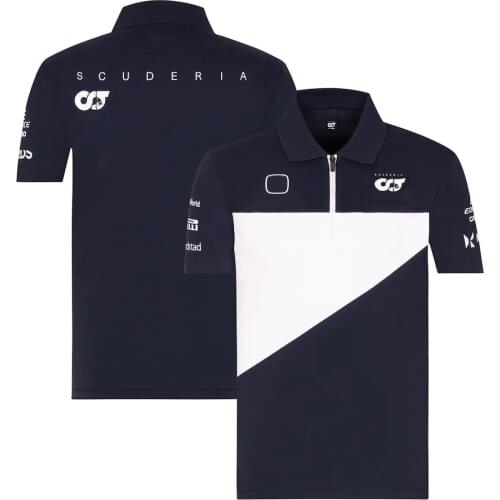 2021 Season F1 Team T-Shirt Red White Color Bull Motorsport For Honda Car Fan Racing Petronas POLO Short Sleeve Shirt Clothing