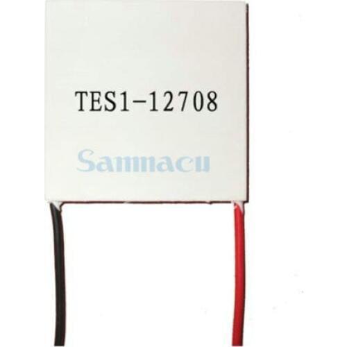 20x20x3.3mm 0.8A 15V 7W TES1-12708 Thermoelectric Cooler Peltier Heatsink