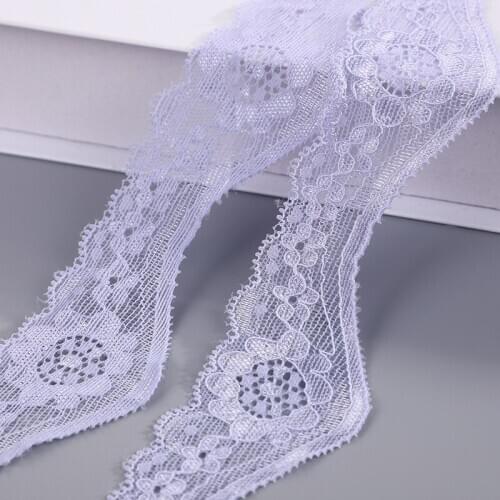 5 Yards Lace Fabric Webbing Decoration Packing Material Lace Princess Dress Accessories Apparel DIY Materials