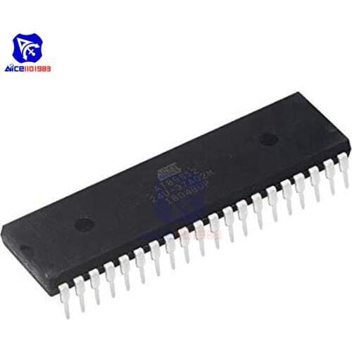 Diymore IC Chips AT89S52 AT89S52-24PU Atmel Microcontroller DIP-40 Original Integrated Circuit