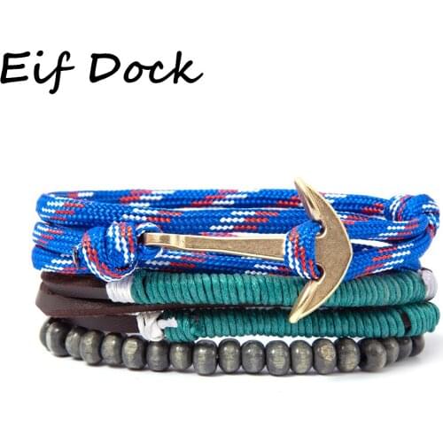Eif dock Leather Bracelets