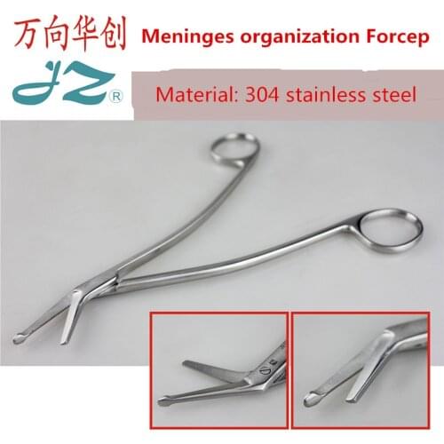 JZ Neurosurgical surgical instruments medical meningeal tissue scissors trigeminal cutter head Brain periosteum microsurgery