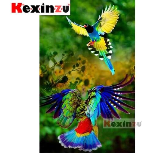 Kexinzu 5D DIY Full Square/Round Diamond Painting"Flying wings"3D Embroidery Cross Stitch handcraft work Home Decor 1523