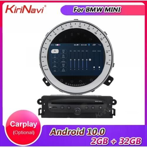 KiriNavi 7" Android 10.0 Auto Radio Automotivo For BMW MINI Car DVD Multimedia Player Auto GPS Navigation Stereo 4G Bluetooth